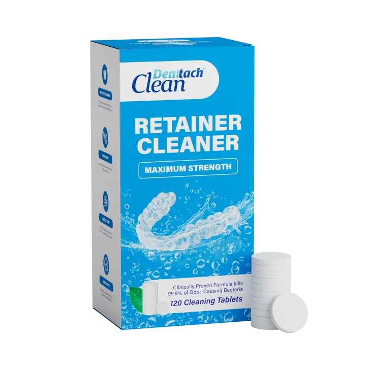 Denttach Clean Deep Clean Tablets for Aligners, Retainers & Mouthguards