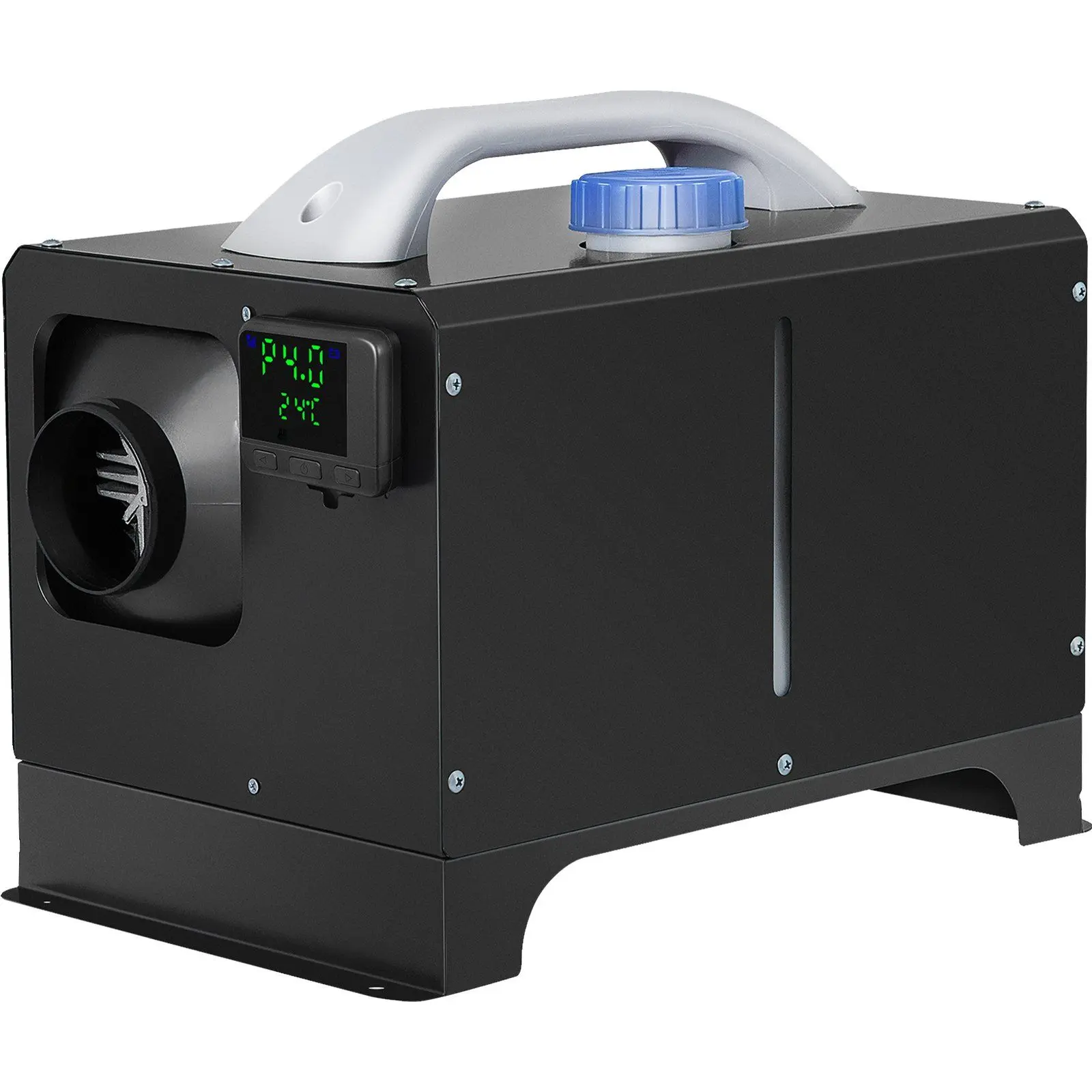 Christmas present Diesel Air Heater 8KW, All in One 12V Truck Heater, Parking Heater with Black LCD, Remote Control, Fast Heating Diesel Heater for RV Truck, Boat, Bus, Car Trailer, Motorhomes