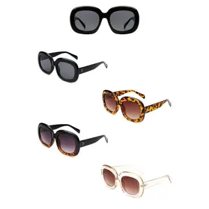Round Oversize Oval Retro Fashion Sunglasses