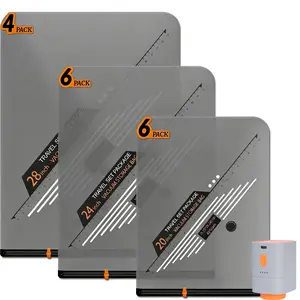 Vacuum Packing Pump Storage Bags 5Kpa Compression Hands-Free Cordless Rechargeable Lightweight Portable Transparent Travel Large Sealer Bags with Rounded Design Set 28/24/20 Inch 10/15/20 pcs Zipper Pouch Universal