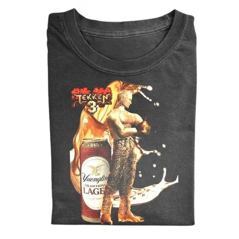 The Tekken 3 Bryan Fury Shirt, Yuengling Traditional Lager Collaboration Shirt, Gamer Tee
