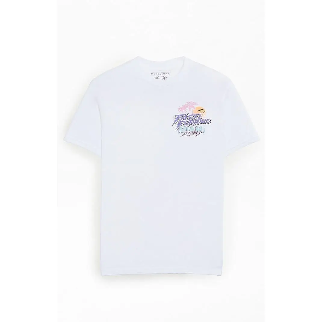 PacSun Men's Fast & Furious Miami Drift T-Shirt - Multicolor