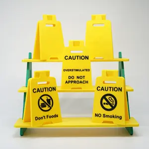 Funny Office Desk Sticker Warning Overstimulation, Dark Humor Desktop Decoration, Novelty Prank Gift for Colleagues Employees Leaders, Funny Stickers