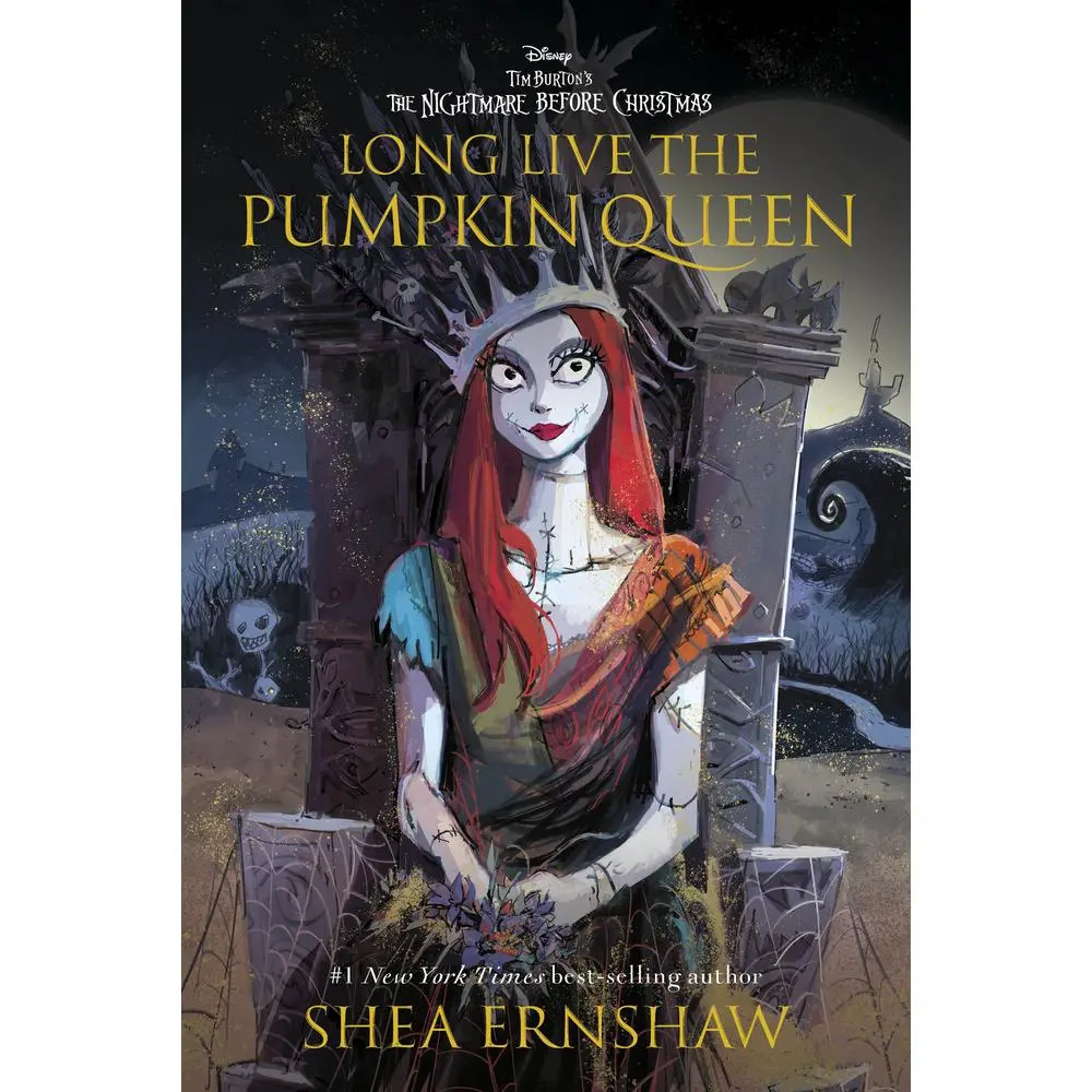 USED Book - Long Live the Pumpkin Queen: Tim Burton's the Nightmare Before Christmas by Ernshaw, Shea (Hardcover) - english