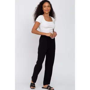 Black Linen Pants
