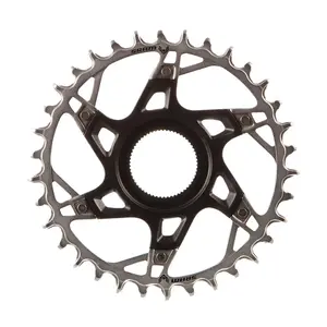 SRAM XX T-Type Fazua Chainring Teeth: 34 Speed: 12 BCD: Direct Mount Aluminum/Steel Silver