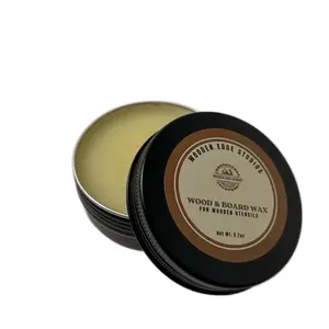 Wood & Board Wax for Wooden Utensils and Wooden Surfaces - 2.7 oz - Made with food safe ingredients