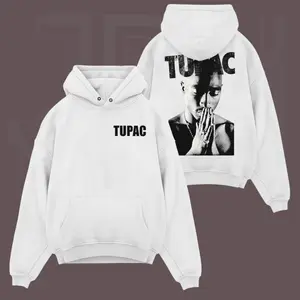 Vintage Rapper Tu Pac 2pacc Hoodie, Hip Hop Music Lover Shirt, Vintage Hip Hop Streetwear Apparel