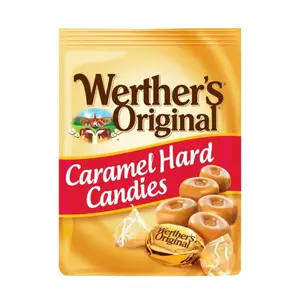 Werther Hard Caramel Candies - 1lb of Caramels- Delicious Classic Taste that Everyone Enjoys - Stock up with 1lbs of Candy - Perfect for Sharing