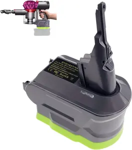 TPDL V7/V8 Battery Adapter, for Ryobi 18V ONE+ High Capacity Battery Work for Dyson V7V8 Series Vacuum Cleaner (V7 V8 Common, No Battery)