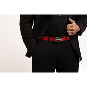 THDALLA reversible belt in Red