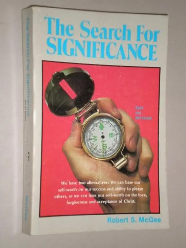 USED Book - The search for significance by Robert S. McGee (Paperback) - english