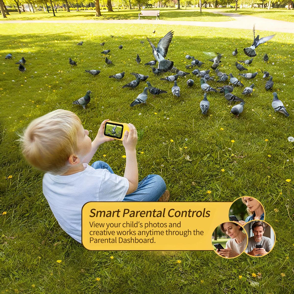 Kids Learning Toy Camera – Photo Recognition & Talking Fun, Educational Gift for Boys & Girls Birthday Ages 3-12