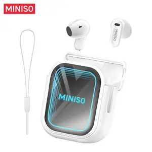 MINISO MS109 Wireless Earbuds Bluetooth 6.0 Earphones, In Ear Earbuds,High Fidelity Waterproof Wireless Earphones, Suitable for Office, Sports, Study and Audio Calls, Built in Microphone, Gaming Bluetooth Headphones