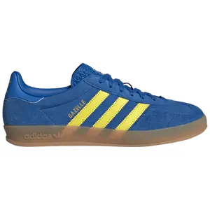 Adidas Originals Men's Blue Gazelle Indoor Sneakers, JQ2691