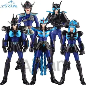 Aixlan Saint Seiya Figure Phoenix Ikki Hyoga Seiya Shiryu Standing Action Figurine Saint Seiya Myth Cloth Knights of The Zodiac