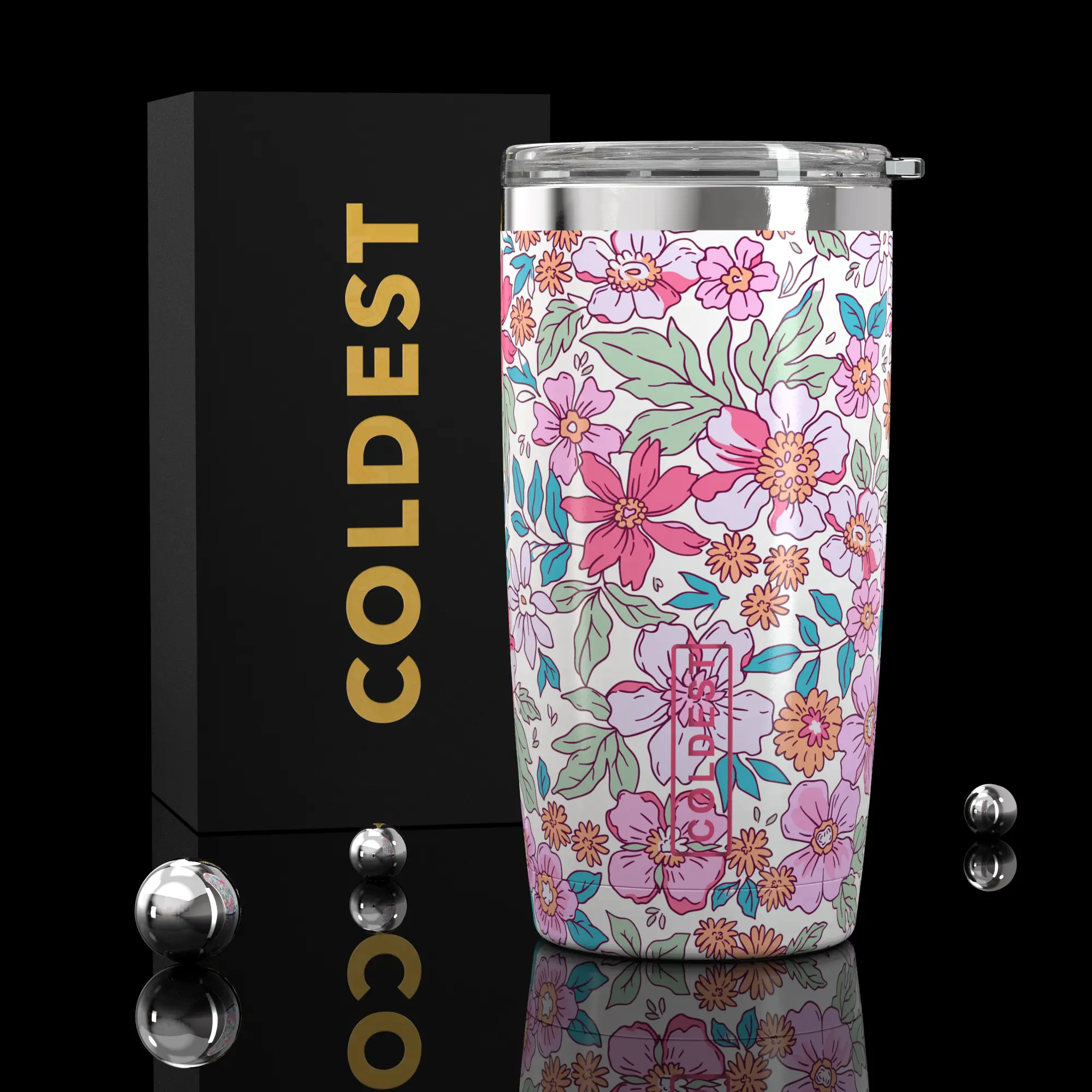 20oz Coldest v2 Vacuum Flask, Kitchen Drinkware for Coffee, Flasks