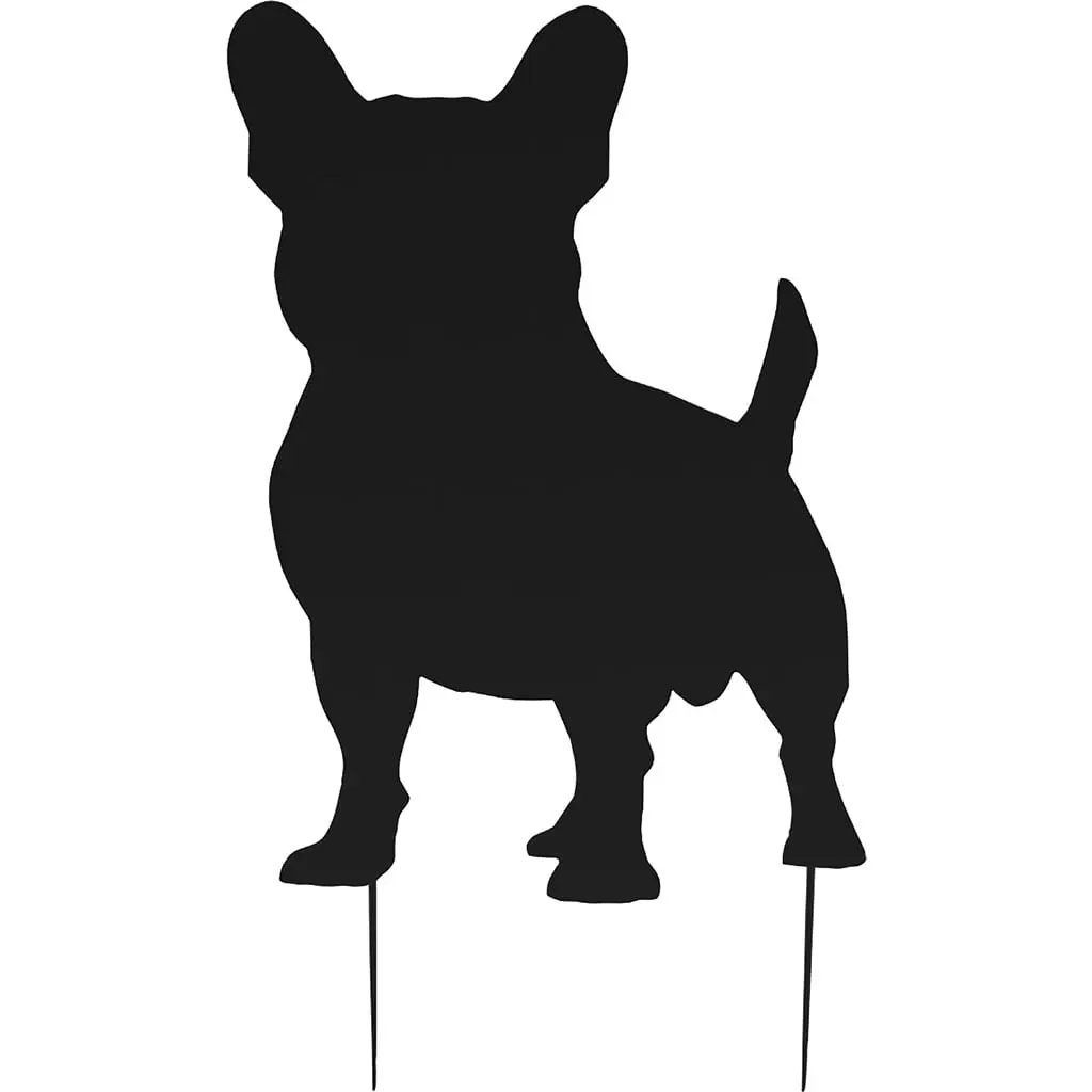 Panacea Products 86941 24 in. French Bulldog Shadow Yard Stake