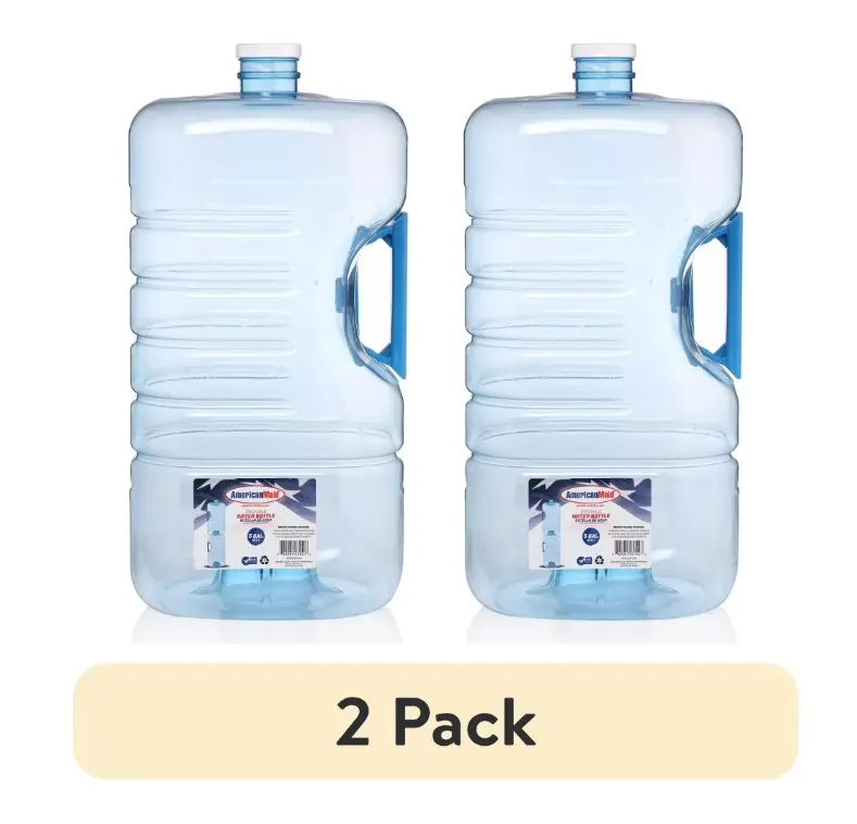 (2 pack) American Maid 5 Gallon Stackable Water Bottle 640oz