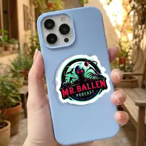 Strange Dark Mysterious Phone Grip, True Crime Podcast, Creepy Creature Phone Stand, Paranormal Storyteller, Spooky Horror Fan Accessory