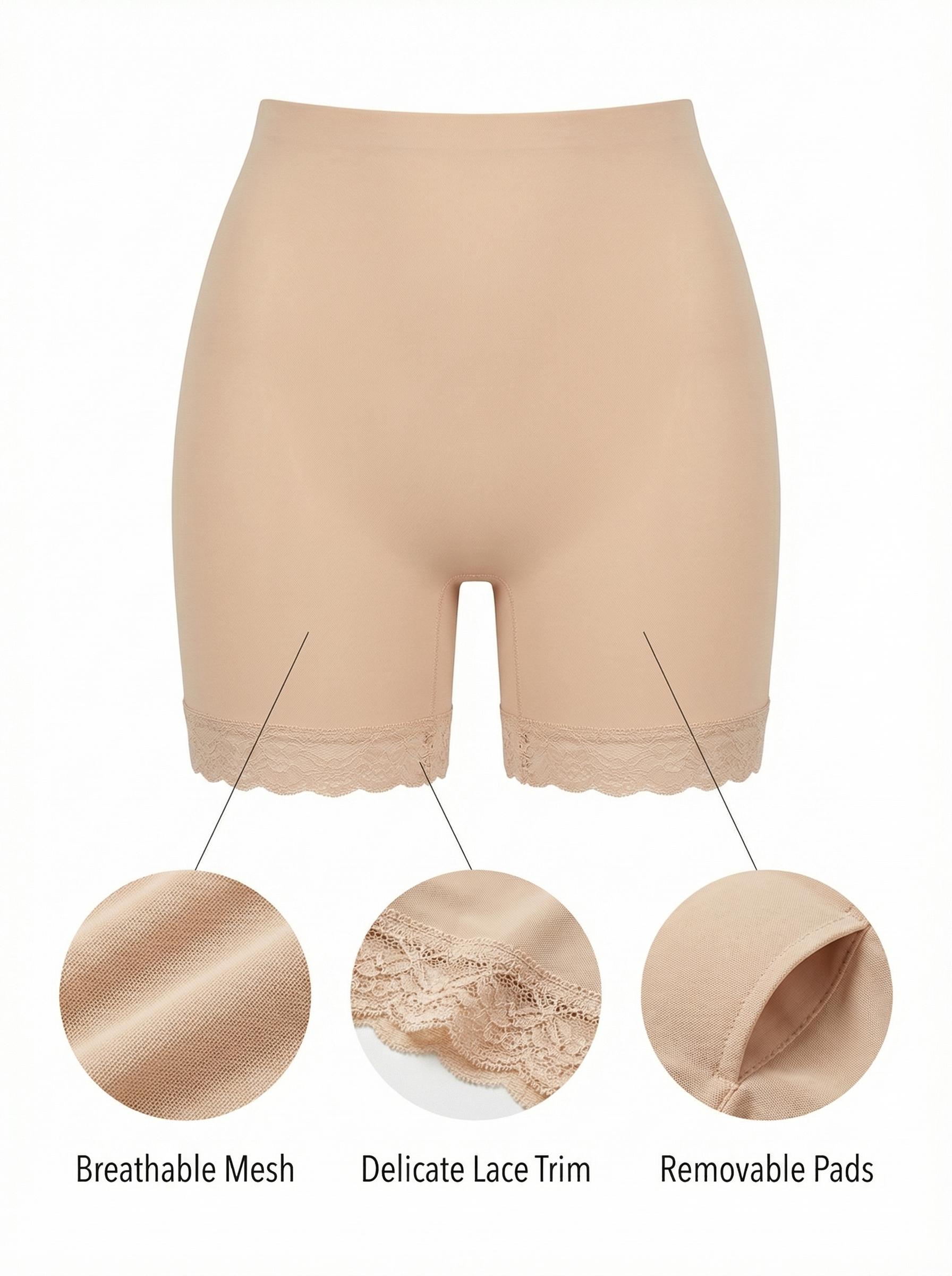 The waist-shaping underwear is elastic, breathable, and seamless with a belly control and hip lift design, providing a basic, minimalist, and multi-colored option for women to feel confident in their daily lives