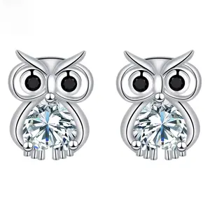 Owl Earrings for Women Dainty Unique Animal Studs Elegant Everyday Jewelry Hypoallergenic Cute Gift for Her  accessories for women cross necklace eve valentines day gift men jewelry jewelry