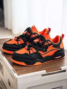 Chunky Sneakers for Women Trendy Platform Shoes Colorful Athletic Sneakers with Thick Sole 4-5cm Breathable Upper Non-slip Rubber Outsole Adjustable Laces for Secure Fit - Runner, Trainer