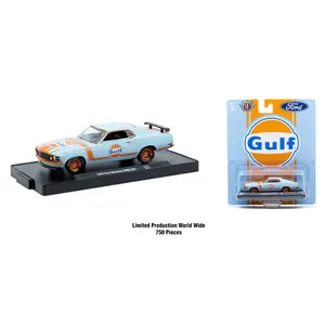 M2 1970 Ford Mustang BOSS 302, Auto-Drivers Release 131, 1:64 Scale, Diecast Model Car