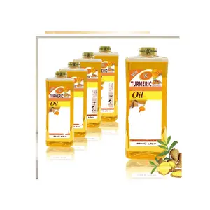 Turmeric Oil - 200ml Bottle with Golden Hue for Topical Use as a Natural Skincare Remedy
