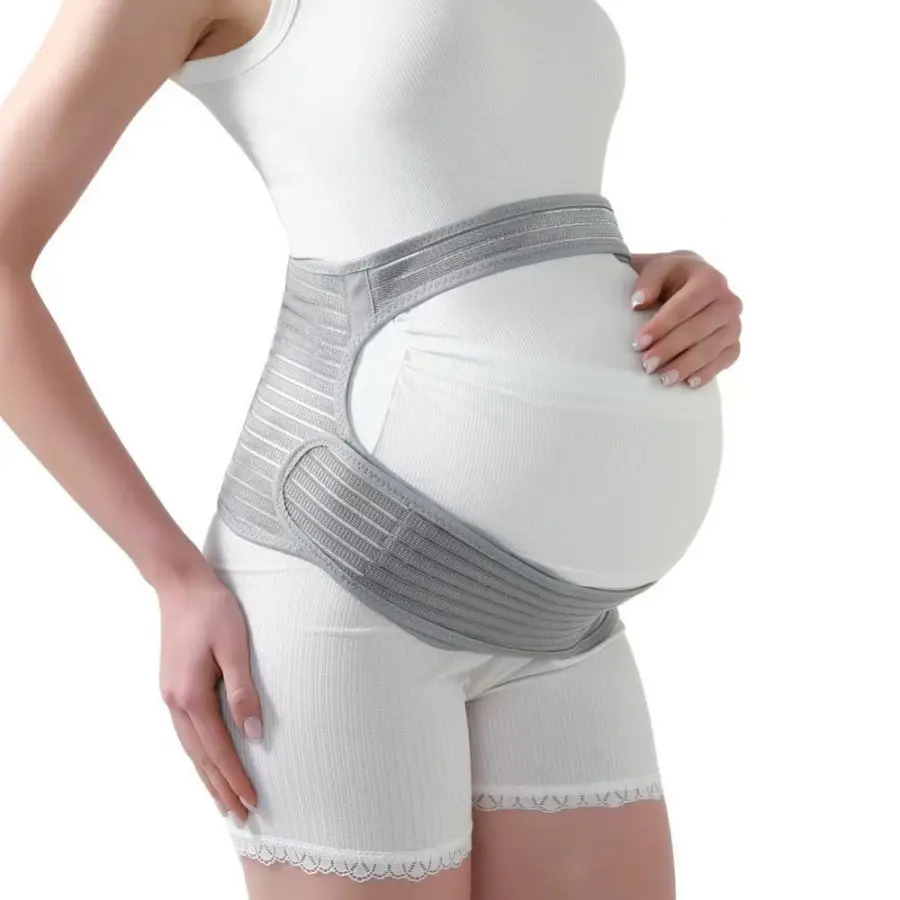 Pregnancy Apparel Accessory - Stretchable Non-Slip Maternity Belt with Back Support
