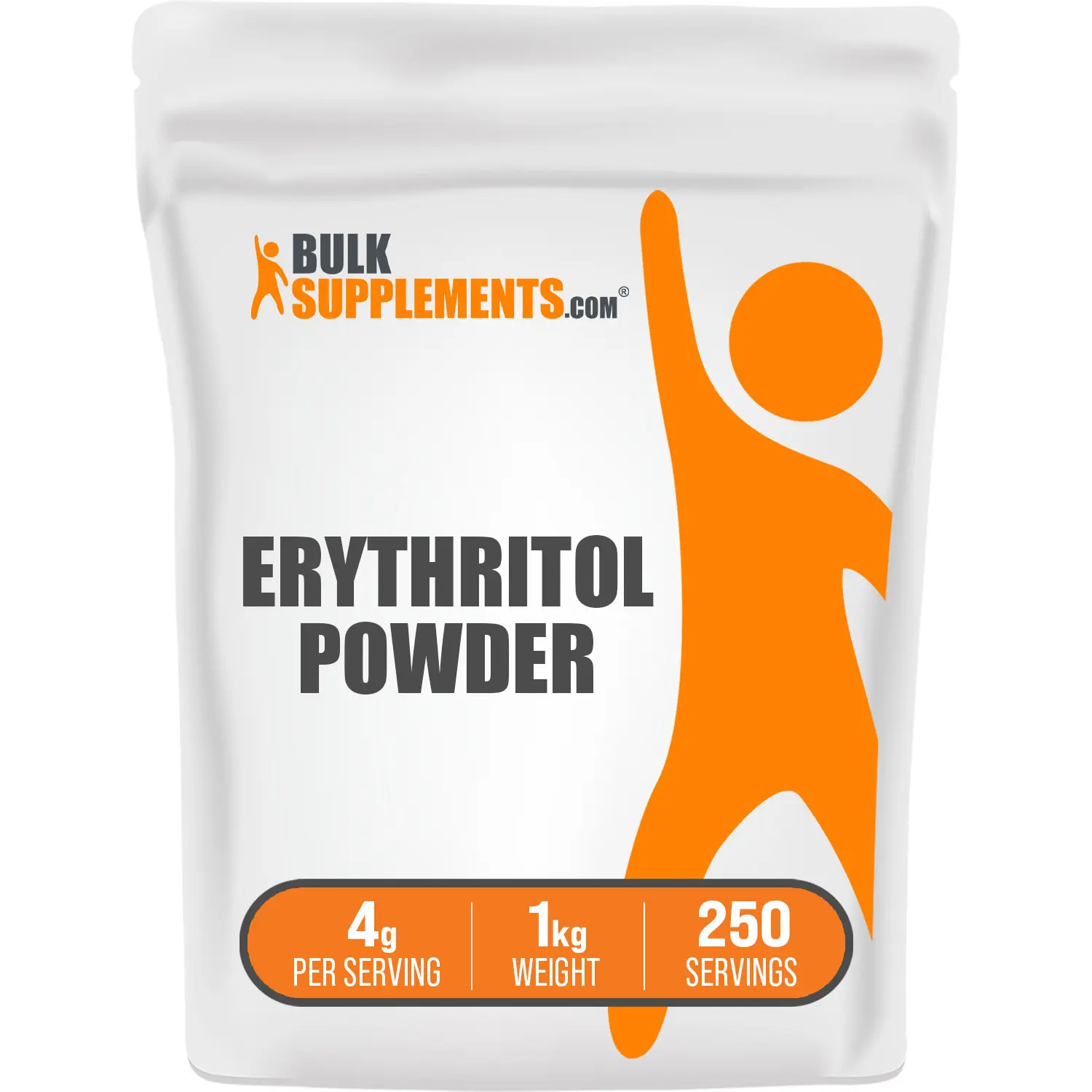BulkSupplements Erythritol Powder - Sweetener - Granular Sugar - Natural Alternative - Baking - No Flavor - 1kg - 4g of per Serving BulkSupplements Erythritol Powder - Sweetener - Granular Sugar - Natural Alternative - Baking - No Flavor - 1kg - 4g of per Serving