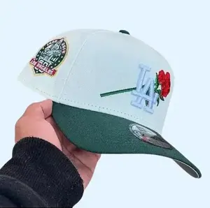 New Era Style MLB Baseball Hat – NY Yankees LA Dodgers Snapback Fitted Cap, Flat Brim High Crown Streetwear Fashion, Premium Embroidered Logo, Adjustable Unisex Urban Hip Hop Look