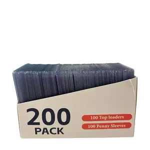 35pt Top Loaders, Hard Plastic Protective Covers for Collectible Trading Cards