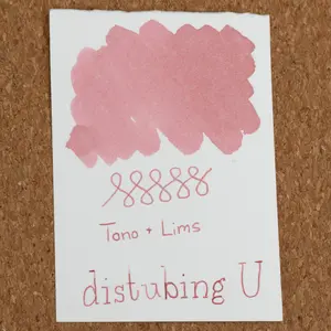 Tono & Lims Fountain Pen Ink - disturbing U (30ml)