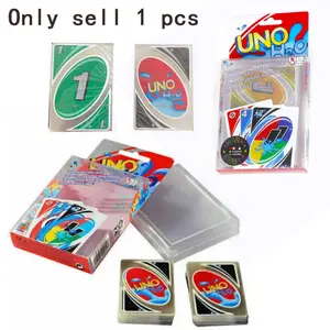 H2O  card game - clear water splash-resistant PVC plastic transparent children's toy cards, board game, birthday gift, adult leisure gathering board game cards, multiplayer tabletop game