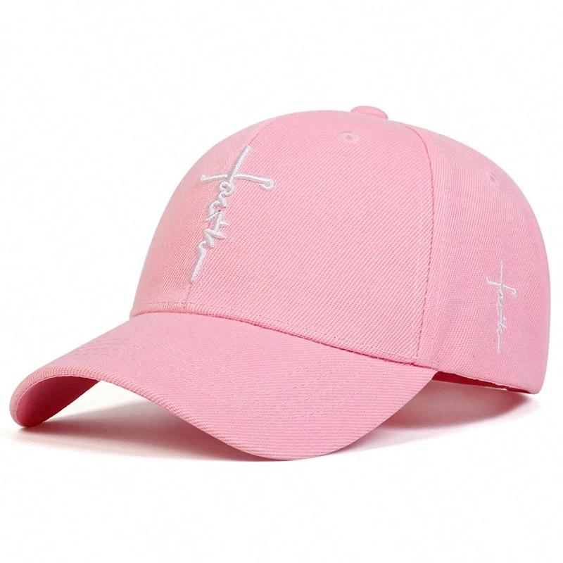 Fashion Faith Embroidery Baseball Cap Men Women Spring Summer Sun Hats Cotton Snapback Hat Unisex Hip Hop Trucker Caps