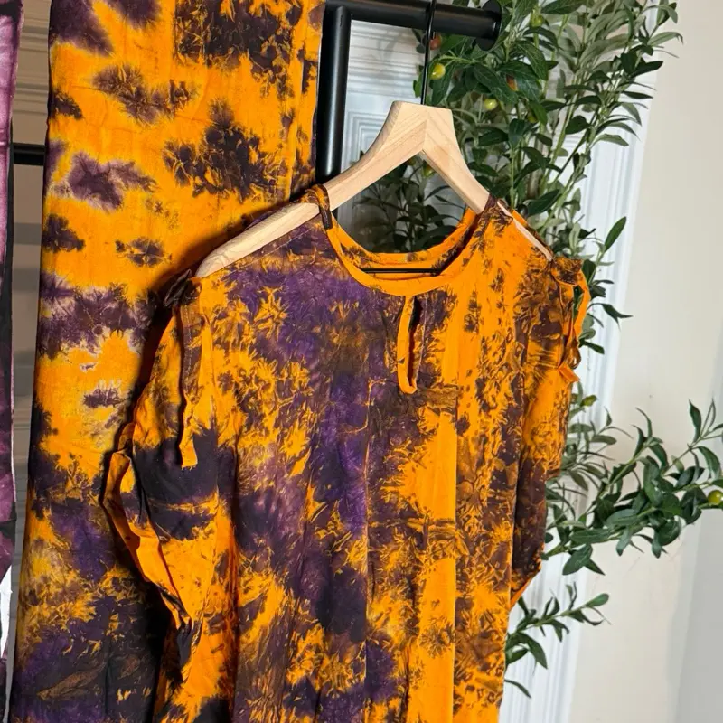2-Piece Somali Dirac Dress with Matching Shawl – Free Size