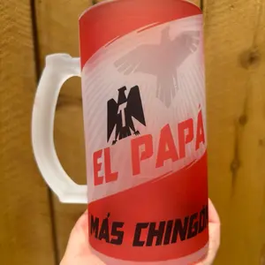 Tarro Mug Águila 16 oz