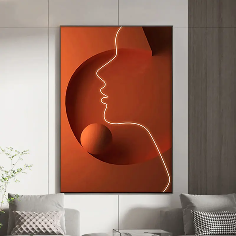Abstract People Wall Decor