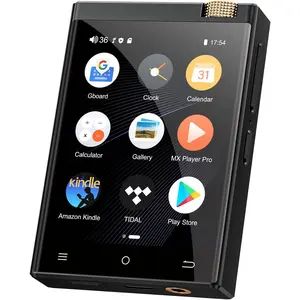 HiFi MP3 Player  16/80(16+64)GB with Bluetooth and WiFi, Oilsky Lossless DSD High-Resolution Digital Audio Music Player, High-Resolution Portable Audio Player with 64GB Card, Supports up to 1TB