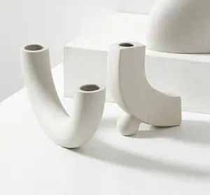 Ceramic Bud Vase Bone