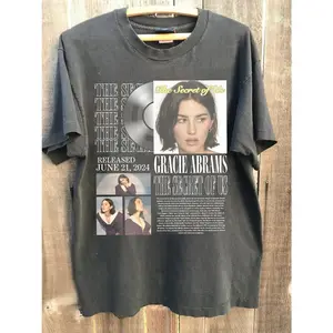 Gra.cie Abrams The Secret Of Us Tour 2024 Shirt, Funny Gracie Tour Shirt, Gra.cie Abrams Music Album Shirt Men Women