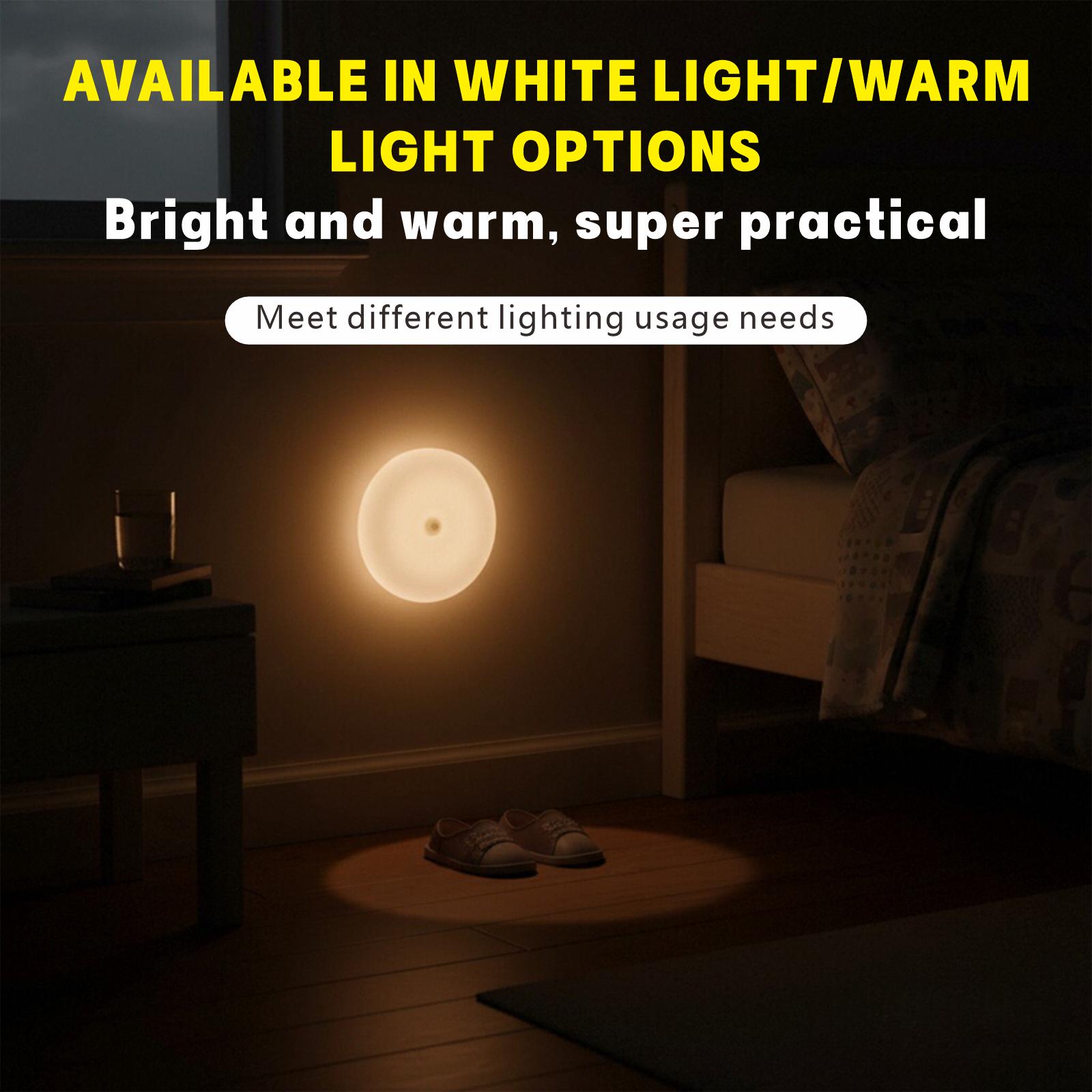 Dimmable touch light, rechargeable battery-powered touch light, magnetic adhesive wardrobe light with two lighting modes and USB charging mode, wireless magnetic sticker night light, 3000K warm white light, powered by a 1000 mAh battery, warm yellow, dimm