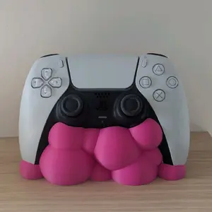 Playstation 5 Controller Stand Bubblegum Pink Design for Secure Storage and Display