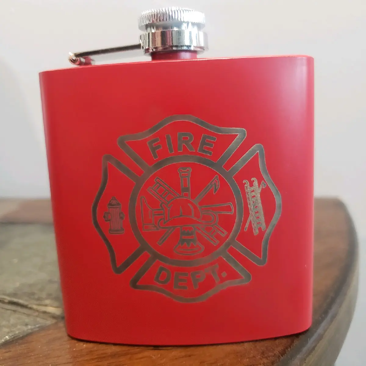 Fire Flask with Funnel