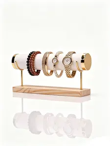 Luxury Jewelry Display Stand, Bracelet Wristband Bead Holder, Watch Showcase Rack, Home Jewelry Store Organizer, 1pc Elegant Design