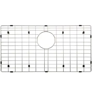27.44-in x 14.45-in Rear Drain Stainless Steel Sink Grid NLW2815R