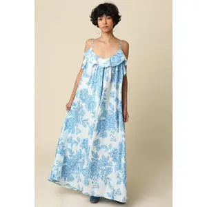 Hibiscus Honey Maxi Dress