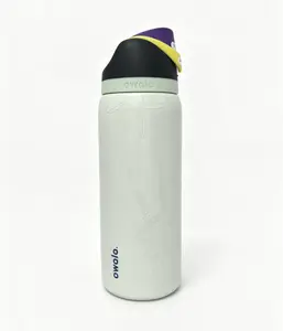 Owala 32oz Limited Edition Skeleton Peace Sign Water Bottle - Halloween Glow-in-the-Dark Design, Leak-Proof Stainless Steel, 24hr Cold Insulation, Travel Mug 24 Drinking Utensils - Insulated, Stylish Drinkware Flasks Lid Portable Tumbler Bottled Drinkware