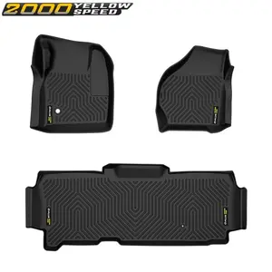 All Weather TPE Floor Mats Fit For Ford F-250 F-350  1999-2007 Super Duty SuperCab
